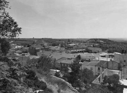 Vista del pueblo de Campo Real.