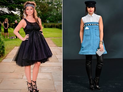 It-girls: antes y después