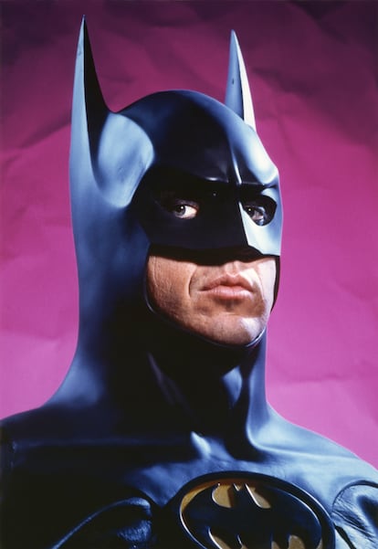 Michael Keaton, during the filming of ‘Batman.’