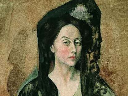 <i>Retrato de Benedetta Canals </i><b>(1905),</b> de Picasso.