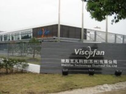 Fábrica de la empresa Viscofan en China.