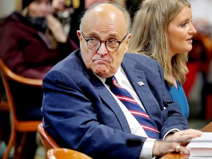 El exalcalde de Nueva York, Rudy Giuliani, en una imagen de 2020.