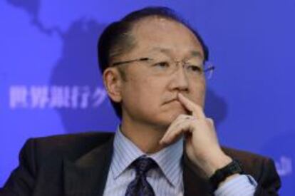 En la imagen, el presidente del Banco Mundial (BM), Jim Yong Kim. 