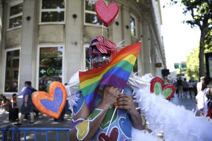 Manifestación del Orgullo en Madrid, el pasado mes de julio.