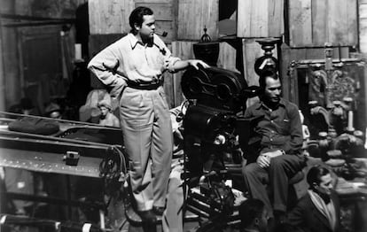 Un fotograma de 'La mirada de Orson Welles'.