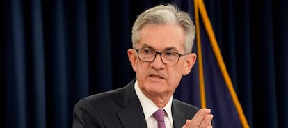 El presidente de la Fed, Jerome Powell. 