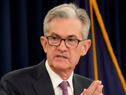 El presidente de la Fed, Jerome Powell. 