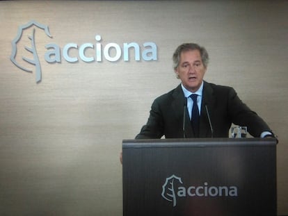 El presidente de Acciona, José Manuel Entrecanales.