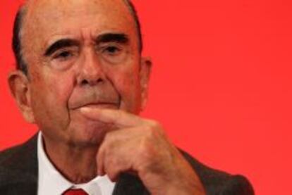 Emilio Bot&iacute;n, presidente de Santander.