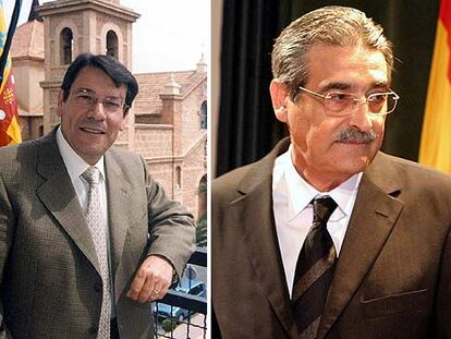 Pedro Hernández, alcalde de Torrevieja (izquierda), y José Manuel Medina, de Orihuela.