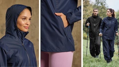 Estas chaquetas para hacer trekking de hombre y mujer solo cuestan 23 euros.