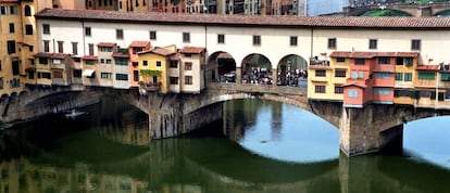 El Ponte Vecchio de Florencia tiene sensores desde este verano para evitar su deterioro por las lluvias.