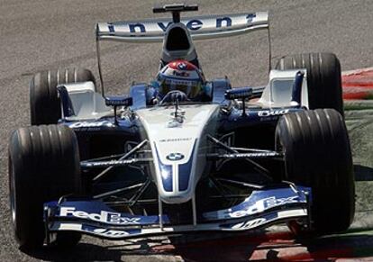 Marc Gené, al volante de su Williams BMW.