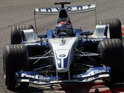 Marc Gené, al volante de su Williams BMW.