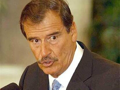 El presidente de México, Vicente Fox, en enero de 2004.