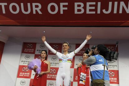 Tony Martin, vencedor del prólogo de la Vuelta a Pekín.