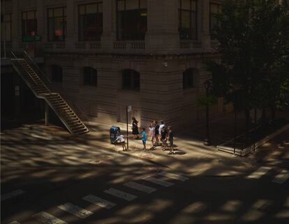 Hubbard St, Chicago, 2017.