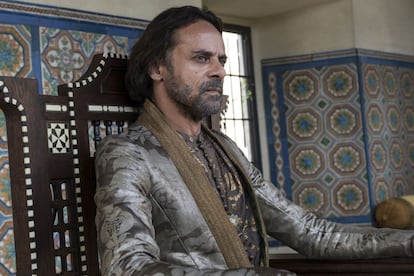 Sherwood envisions Alexander Siddig, here seen as Doran Martell in 'Game of Thrones', playing the role of Agent 009.