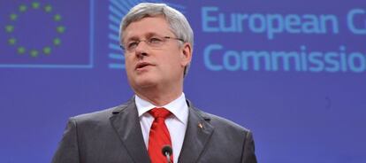 El primer ministro canadiense, Stephen Harper.