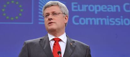 El primer ministro canadiense, Stephen Harper. 