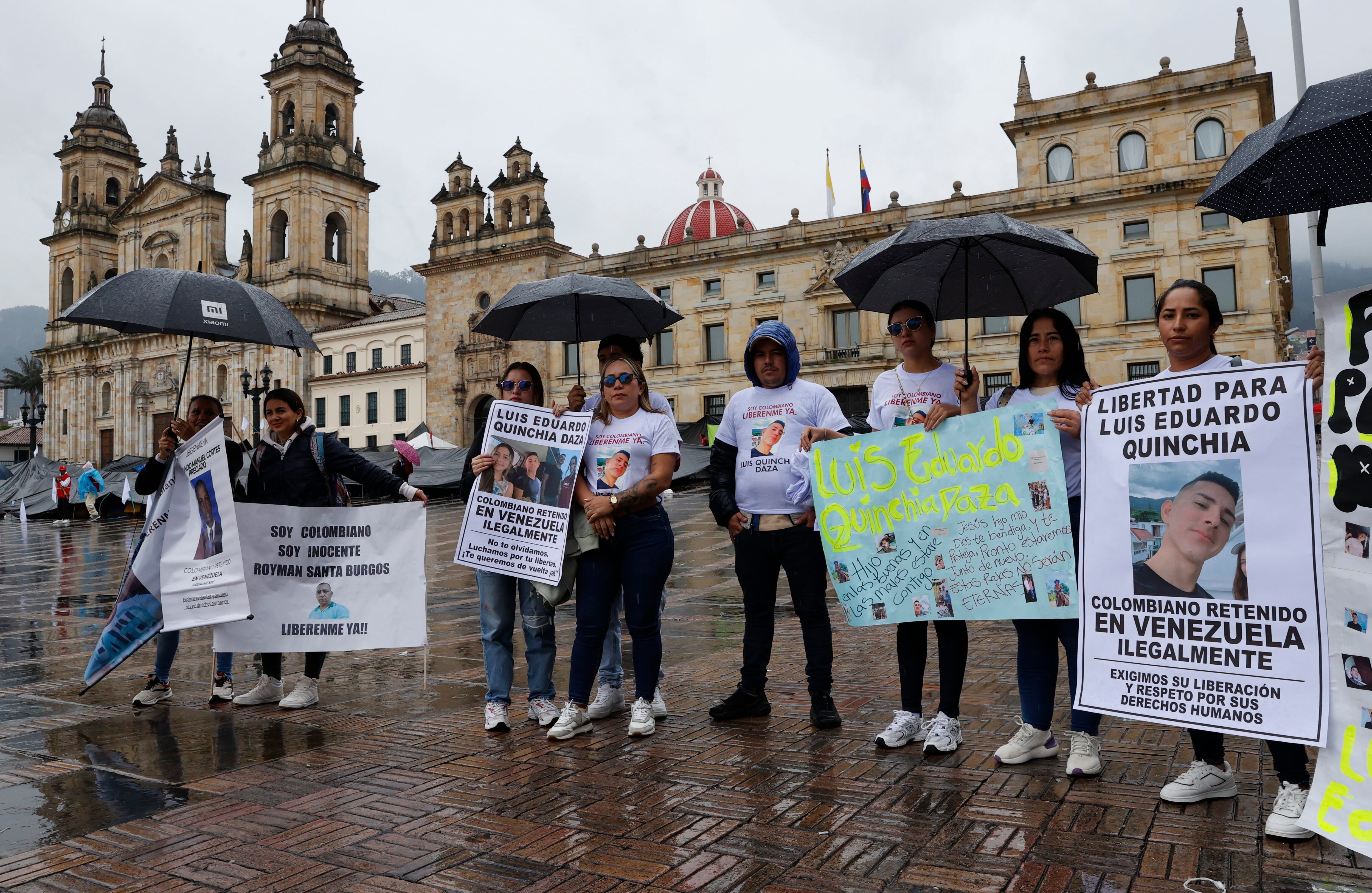 Los 38 detenidos en Venezuela