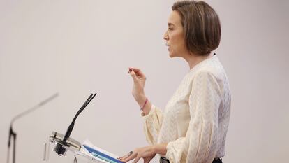 La portavoz del PP en el Congreso de los Diputados, Cuca Gamarra.