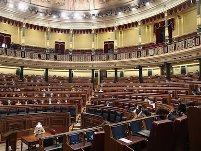 Pleno del Congreso de los Diputados.