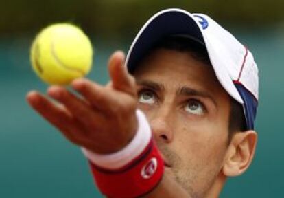 Djokovic, ante Seppi.