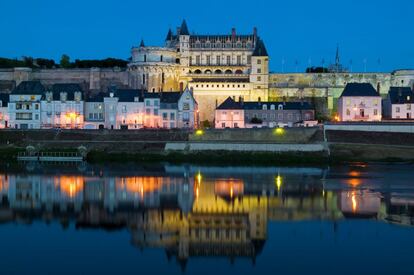 El castillo de Amboise, en el francés valle del Loira.