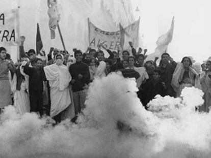 Fotograma de <i>La batalla de Argel </i>(1966), de Gillo Pontecorvo.