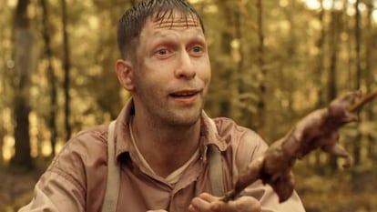 Tim Blake Nelson en 'O Brother', de los hermanos Coen.