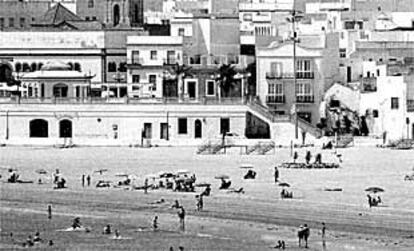Una playa de Cádiz.
