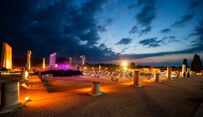 Un concert del Festival Portalblau.