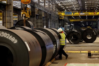 Planta de ArcelorMittal en Sestao. 