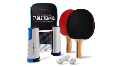 Set de ping-pong portátil de PRO-SPIN