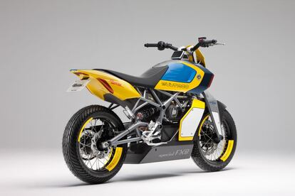 El modelo Rapitan Sport, una moto 100% eléctrica con una regeneración energética del 25% y una autonomía de 200 kilómetros.