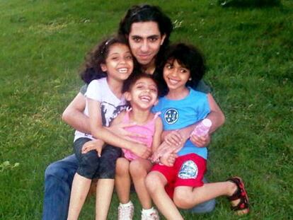 O blogueiro saudita Raif Badawi, preso desde 2012.