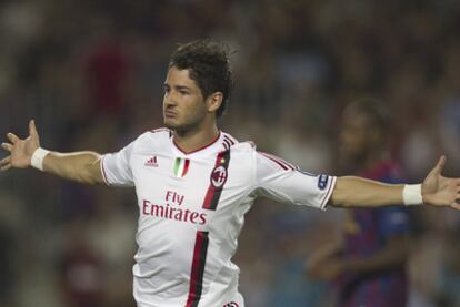 Pato, uno de los 17 brasileños que marcaron en la primera jornada de la 'Champions' y de la Liga Europa.