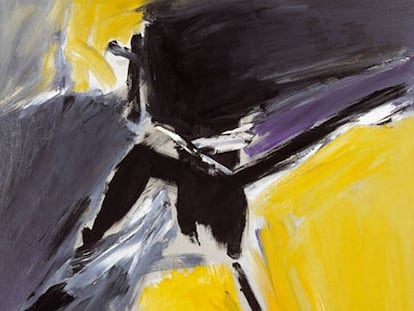 <i>Albaicín</i> (1962), una de las obras de la colección del Centro José Guerrero.