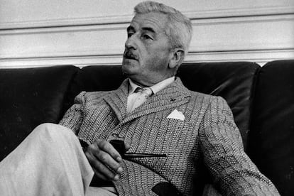 El escritor William Faulkner.
