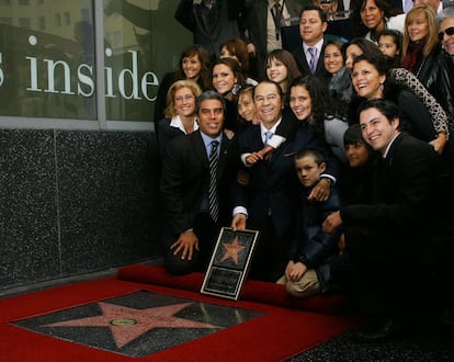 Lucho Gatica obtuvo en 2008 una estrella en el Paseo de la Fama en Hollywood.