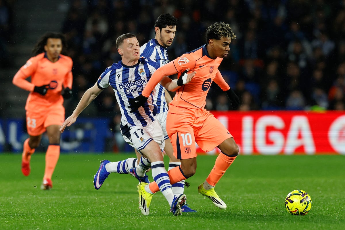 Así te hemos contado la victoria de la Real Sociedad ante el FC Barcelona |  Deportes | EL PAÍS