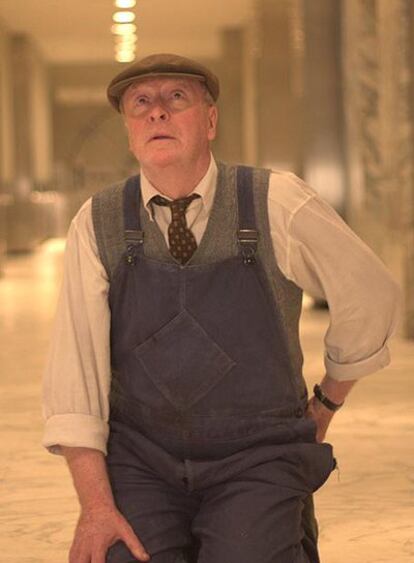 Michael Caine, en <i> Un plan brillante.</i>