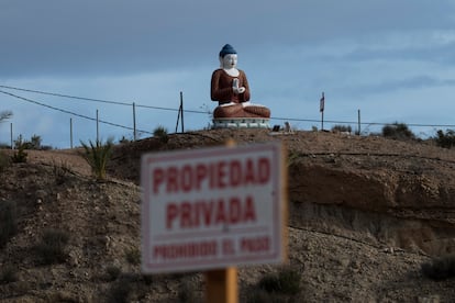 Instalaciones de la Fundación Mahasandhi, en Murcia, el pasado 29 de noviembre.