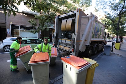 Atropello Camion de Basura Madrid