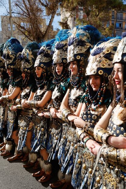 Desfile del primer día de las fiestas de la Magdalena de Castellón.