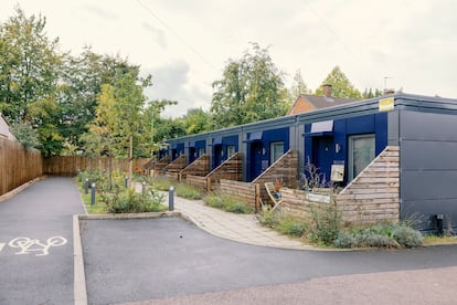 Another of Jimmy’s Cambridge tiny home neighborhoods.