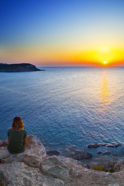 Atardecer en Sa Punta de Sa Torre, Ibiza