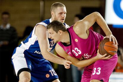 Mirza Teletovic, durante el partido ante el Cantú.