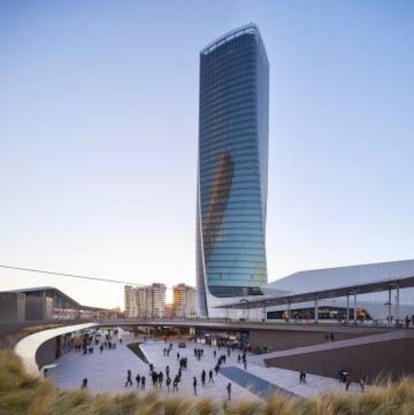 Torre Generali de Zaha Hadid en Milan.